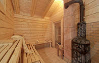 Sauna vorm Hotel Sonnenhof in Zwiesel im Bayerischen Wald (Lassen Sie sich von der Wärme  unserer Sauna im Hotel Sonnenhof in Zwiesel einhüllen ...)